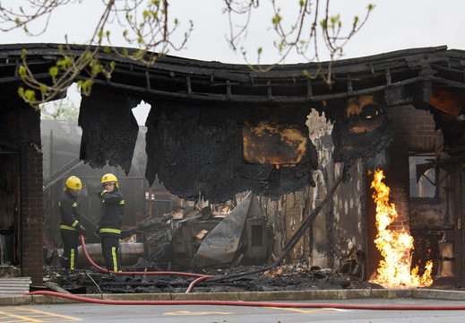 Eaglescliffe Shopping Parade Fire